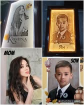 > “Apno ke liye ek khaas aur yaadgar gift 🎁 Ab banwayen Personalized Wooden Engraved Photo Frame – sirf aapke tasveer ke sath ❤️